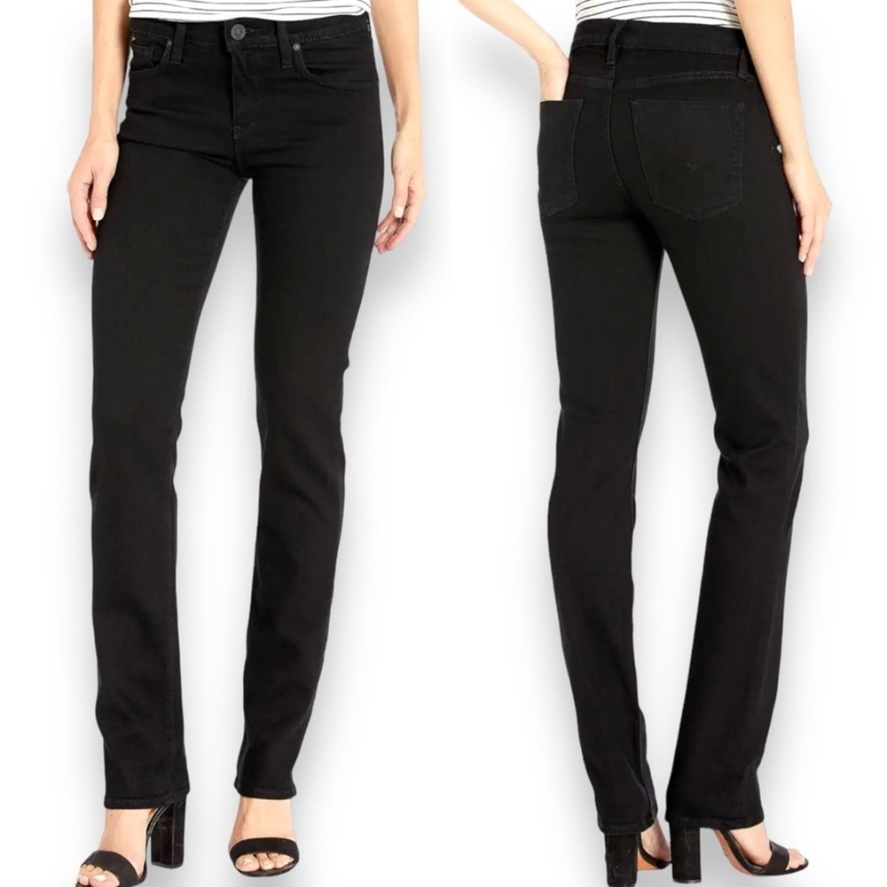Hudson Nico Mid-Rise Straight Jeans
